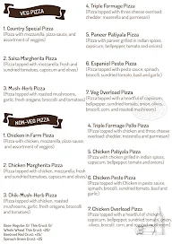 The Naple's Pizzeria menu 2