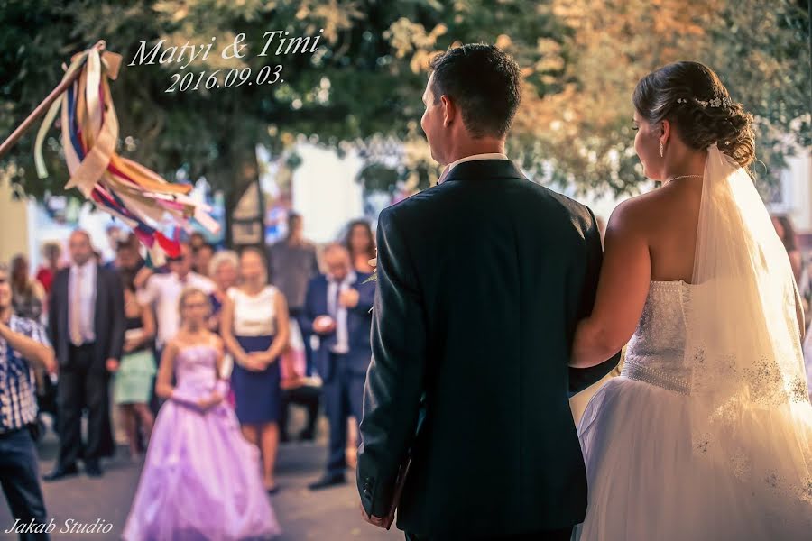 Fotógrafo de casamento Attila Jakab (jakabstudio). Foto de 24 de fevereiro 2019