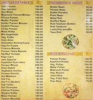 Jain Family Restaurant menu 4