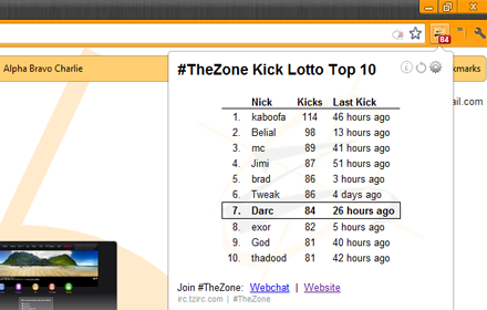 #TheZone Kick Lotto Stats Preview image 0