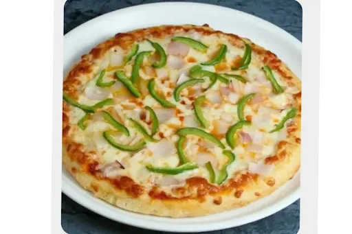 Capsicum And Onion Pizza