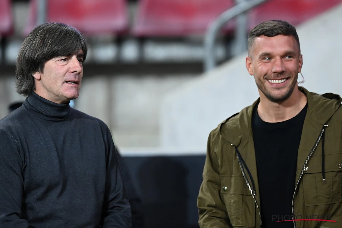 Podolski se paie Joachim Löw