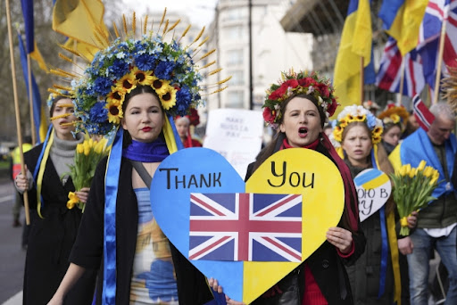 Proukrajinske demonstracije širom Evrope, na dvogodišnjicu početka rata