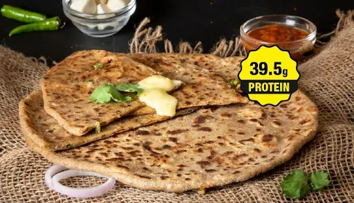 Paneer Parathas - High Protein