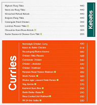 Rollz Karvaan menu 1