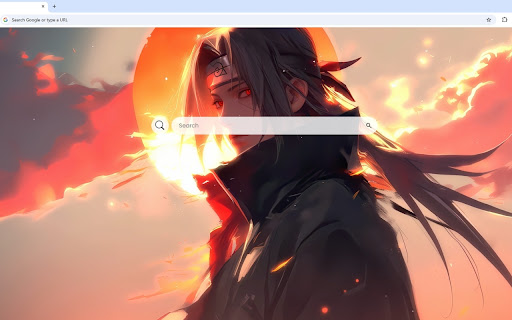 Itachi Uchiha Sunset Live Wallpaper screenshot 1
