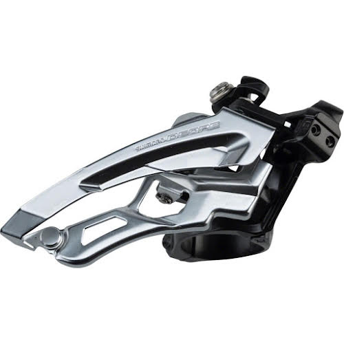 Shimano Deore FD-M6000-L 10-Speed Triple Side-Swing Front-Pull Low Clamp Front Derailleur