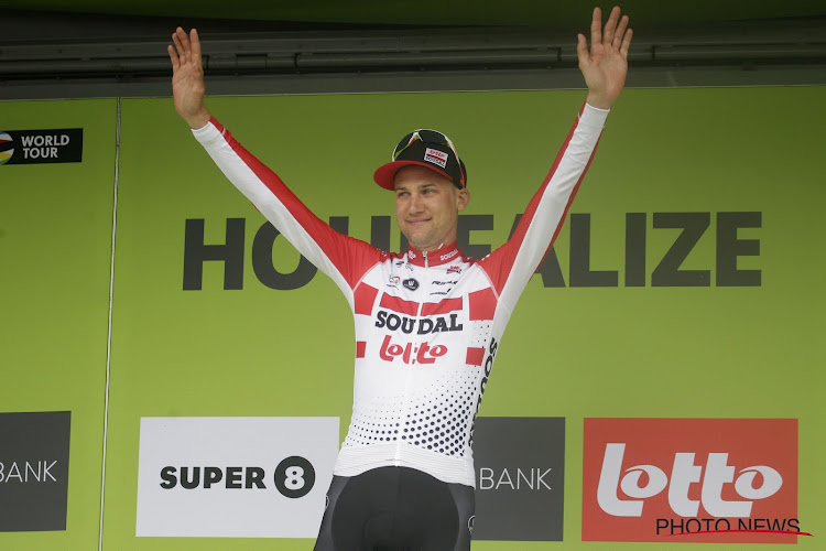 Tim Wellens ravi: "C'est toujours un honneur de porter le maillot national"