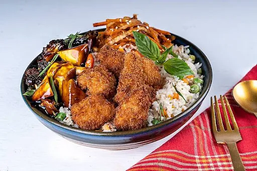 Korean Pop Chicken Delight Bowl