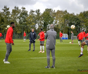 Preud'homme laat zich uit over Oulare die na maanden van inactiviteit eindelijk meetraint bij Standard