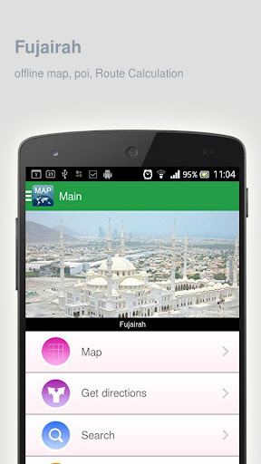 Fujairah Map offline