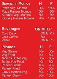 Gupta Fast Food menu 2