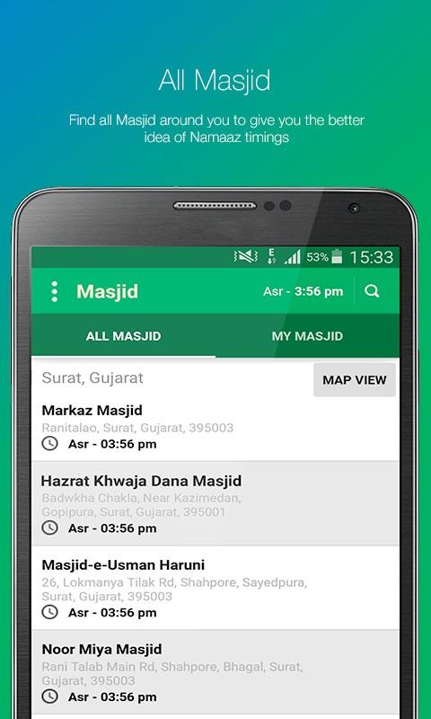Android application Awqaat U Salah screenshort