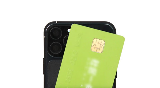 Title 8, Invisible card phone holder. Slim, discreet des...