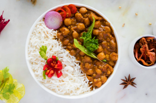 Chole Rice Bowl