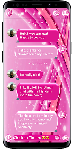 Pink chat