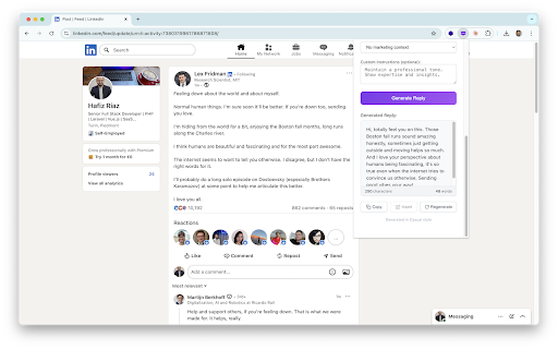 ReplyGenius - AI Social Media Assistant screenshot 8