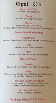 Sovereign Restaurant menu 6