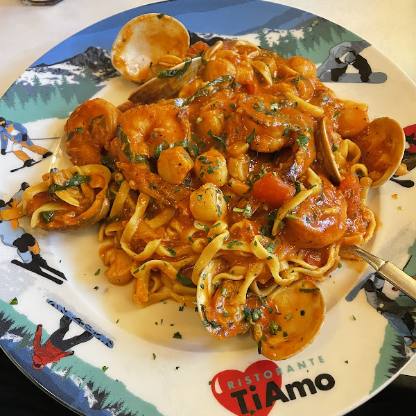 Frutti di Mare with GF Pasta