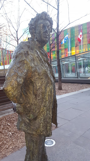 Jean-Paul Riopelle Statue