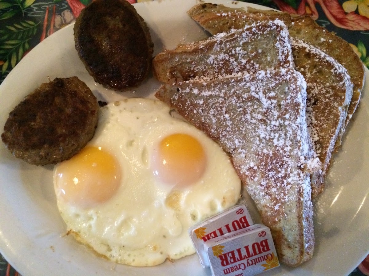 Gluten-Free French Toast at Magnolia Cafe