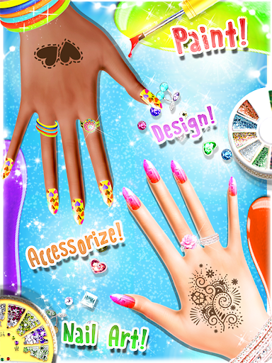 Télécharger My Nails Manicure Salon Jeu de mode pour filles APK MOD (Astuce) screenshots 3
