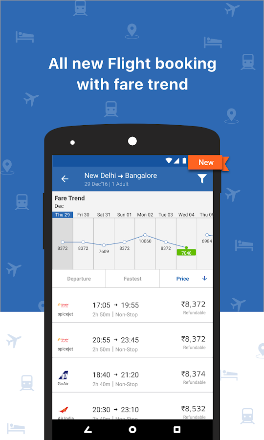 Goibibo - Flight Hotel Bus Car IRCTC Booking App - Android