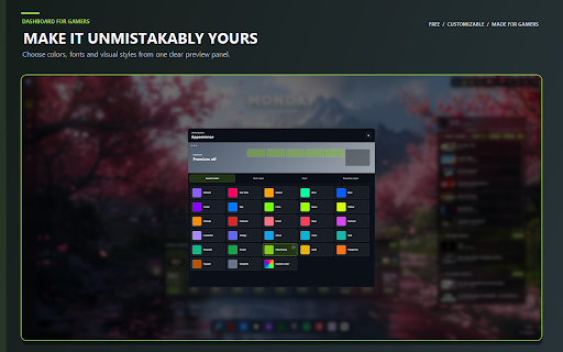 DASHBOARD FOR GAMERS screenshot 5