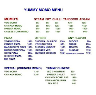 Yummy Veg Momo menu 1