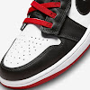 air jordan 1 hi flyease white/gym red/white/black