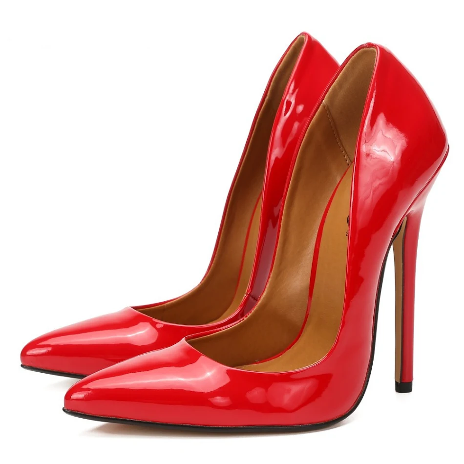 HEYSIMEY 19-20 CD Pseudo-Mother dames pumps met super hoge hak, grote maat. Stijlvol en comfortabel.
