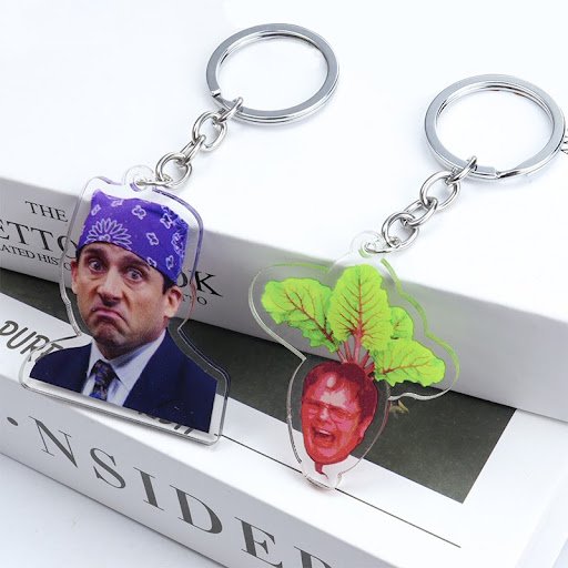 Title 1, Funny Art Acrylic Key Chain Pendant, a great wa...