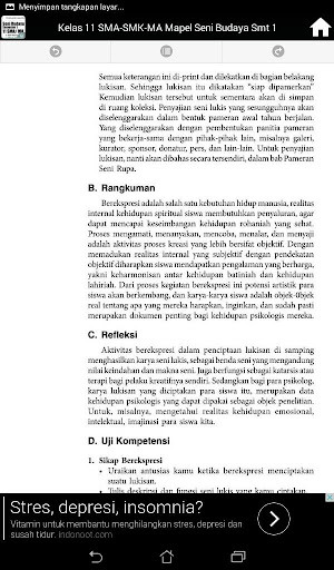 Kelas 11 SMA-SMK-MA Mapel Seni Budaya Smt 1