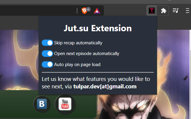 Jut.su Extension Preview image 0