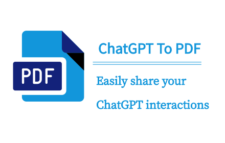 ChatGPT To PDF small promo image