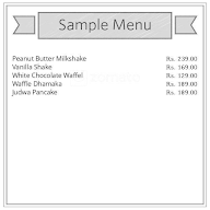 Mrs Waffel menu 1