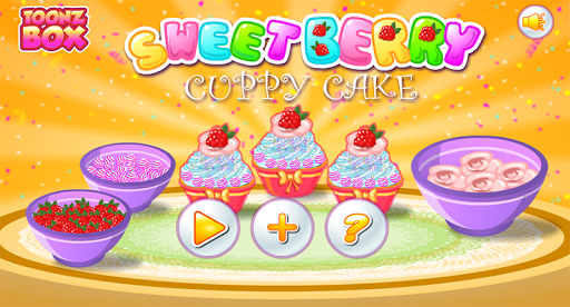 Berry Cup Cake Cooking