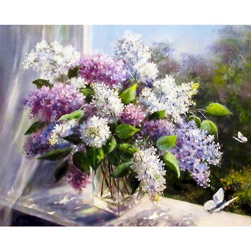 Title 9, DIY Oil Painting Kit by Numbers for Adults and ...