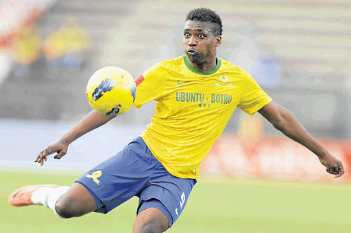 RARING TO GO: Katlego Mphela is ready to make a contribution to his club and country