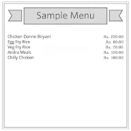 Hotel Rayalaseema menu 1