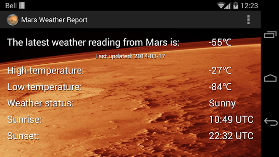Mars Weather Report(圖2)-速報App
