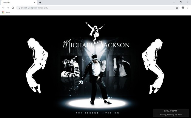 Michael Jackson New Tab