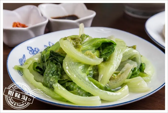 上賓麵食館燙青菜