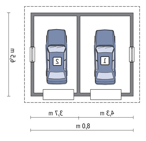 GC85a - Rzut parteru