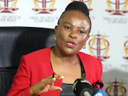 Public protector Busisiwe Mkhwebane. File photo.