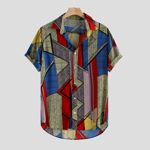 Title 3, Hawaii Shirts Men Hip Hop Printing Shirts