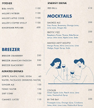 The Millers menu 3