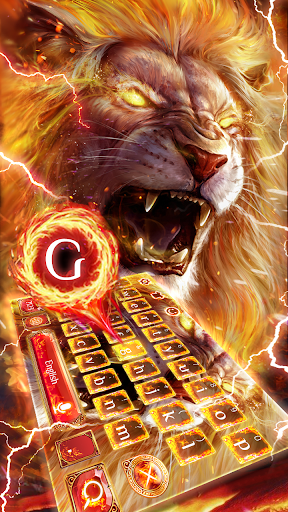 Roaring Lion Keyboard Theme