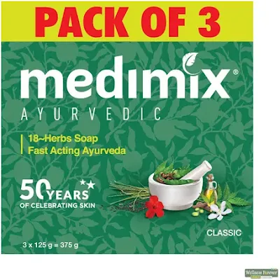 Medimix Ayurvedic 18 Herbs Soap - 3*125 gm