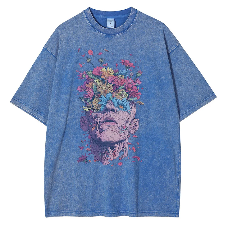 Camiseta de algodón pesado 